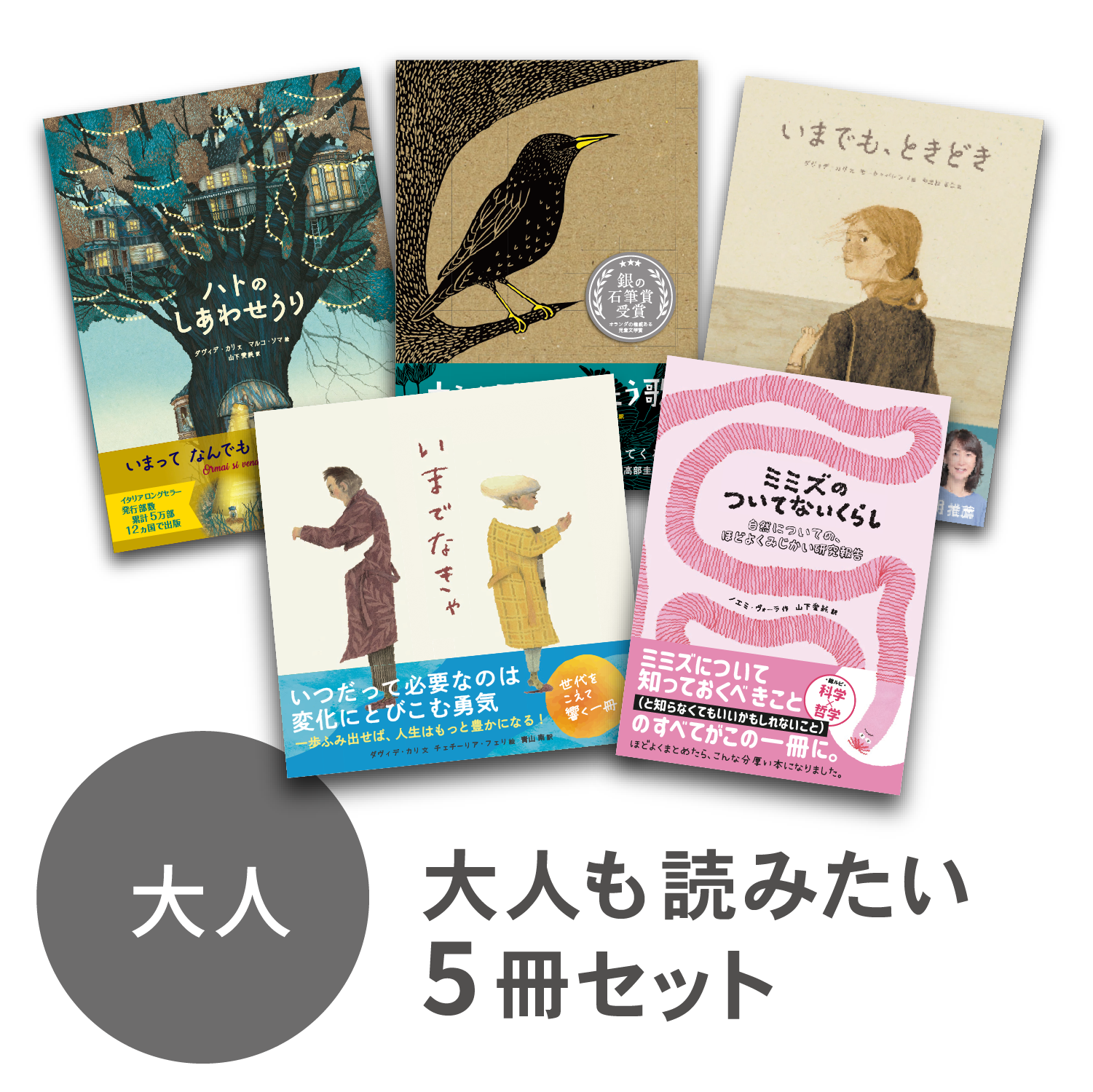 大人もじっくり読みたい5冊セット』5冊セット – アチェロ